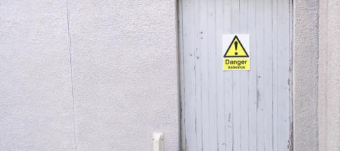 Asbestos door