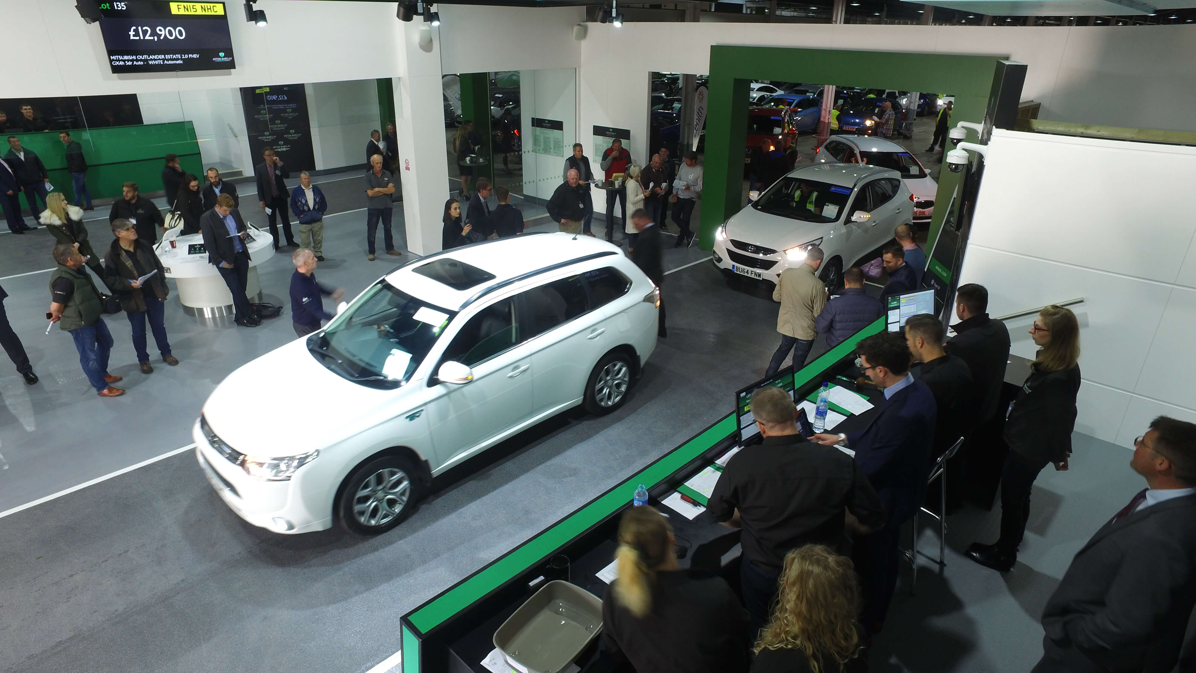 Cars at auction