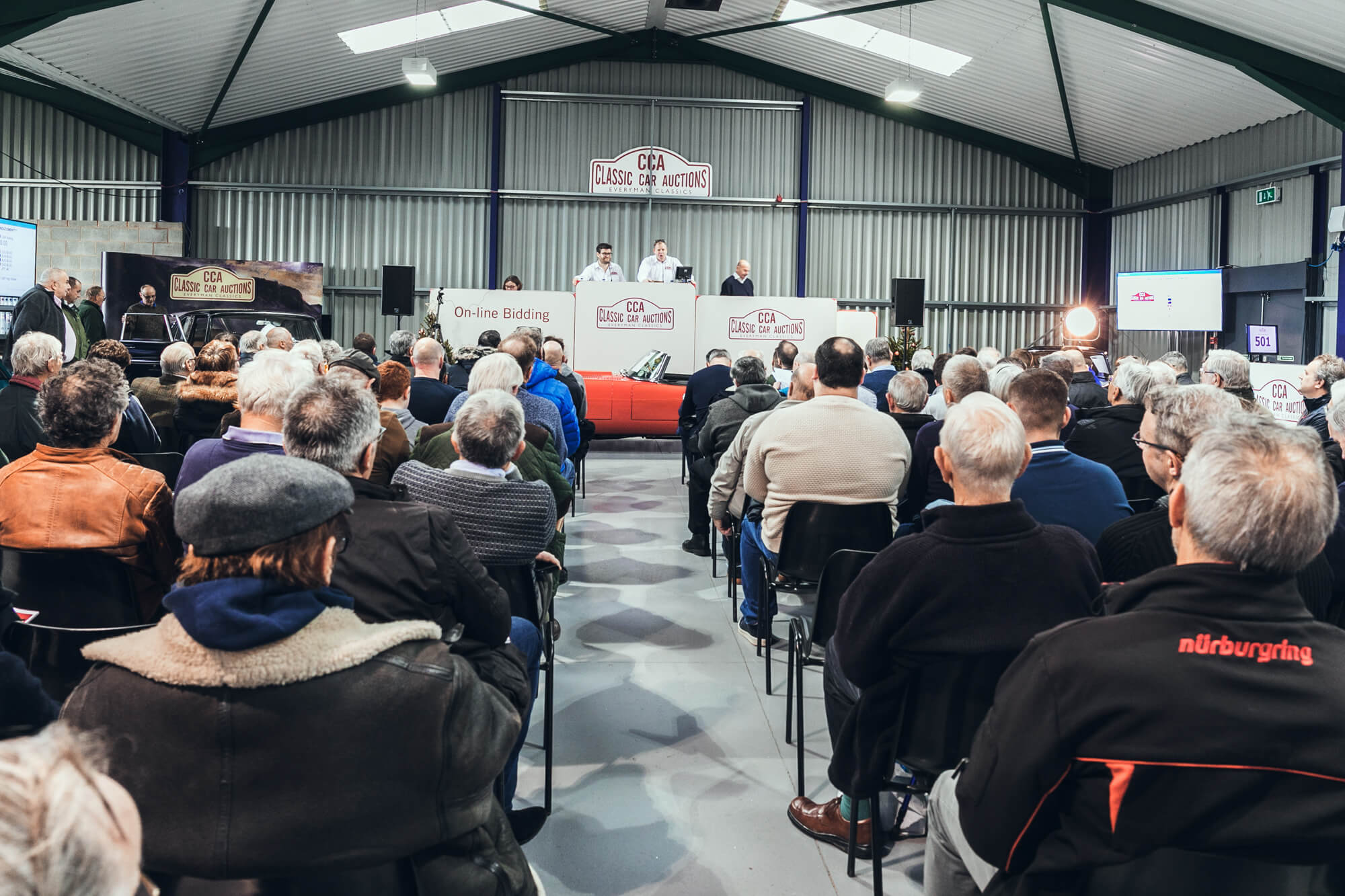 Classic car auction