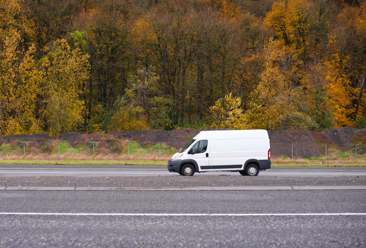 van on roads