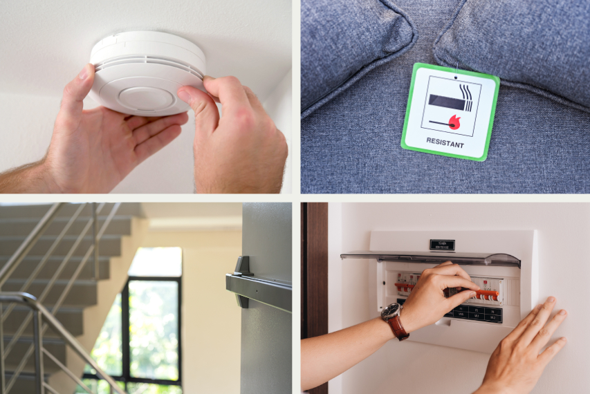 landlord fire responsibilities like testing the fire alarm and servicing gas equipment