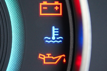 Blue Dashboard Warning Light