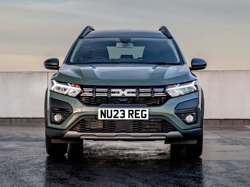 Image of a 23-plate Dacia Jogger