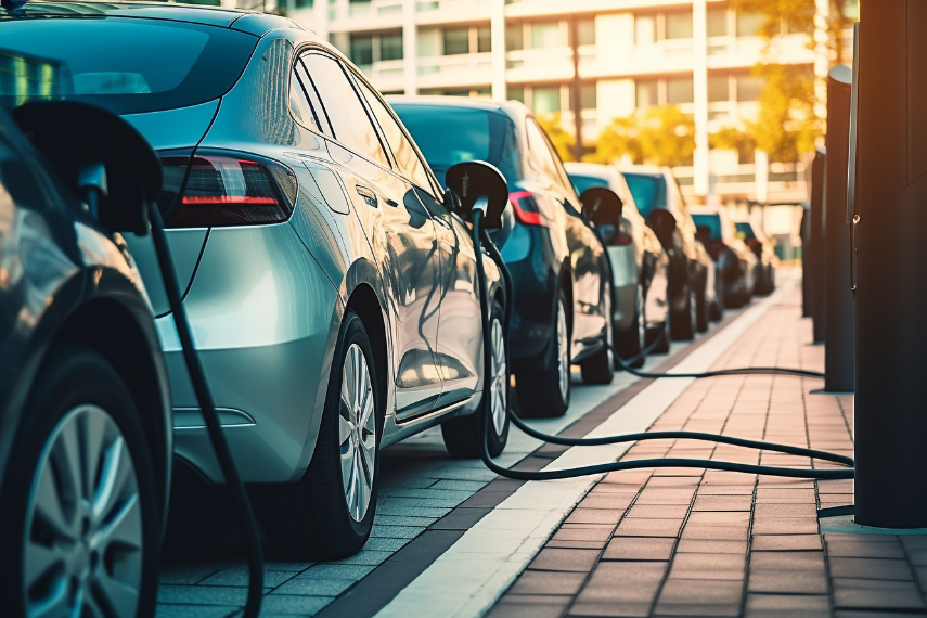 electric cars charging