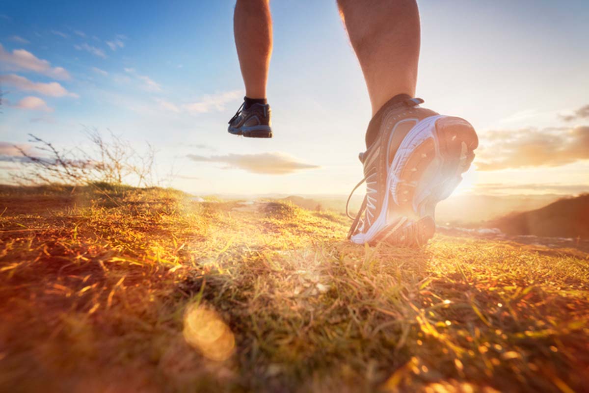 running