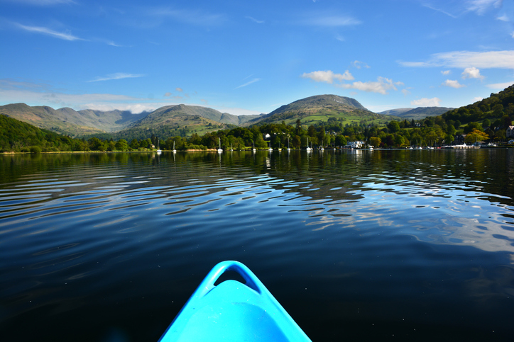 Kayaking, the Lake District