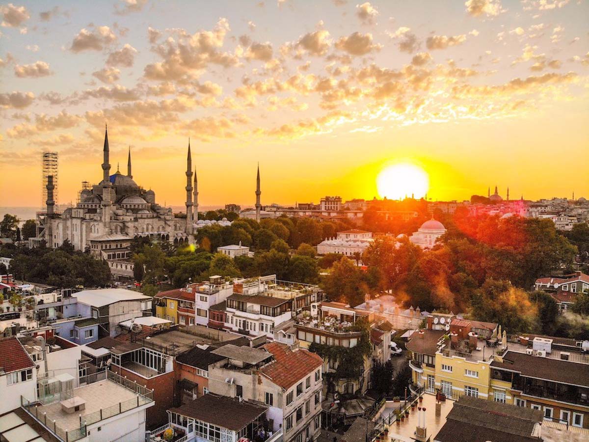sunset-over-Istanbul