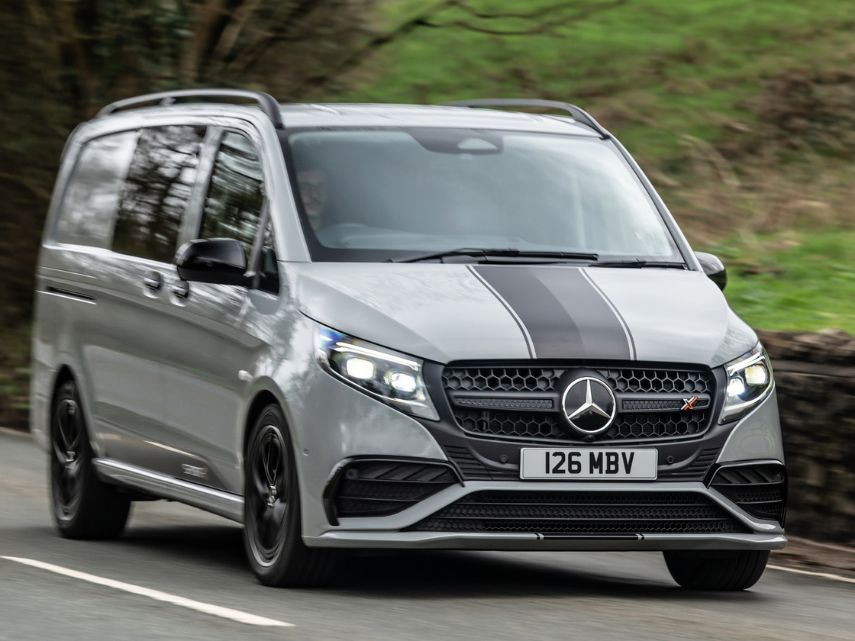 A Mercedez-Benz Vito Sport-X van