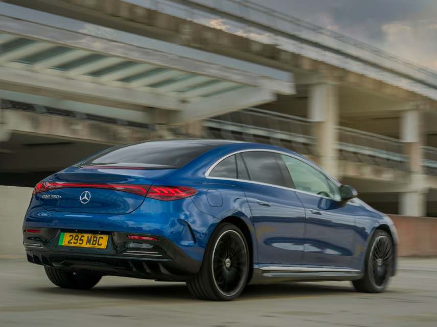 Image of a Mercedes Benz EQE