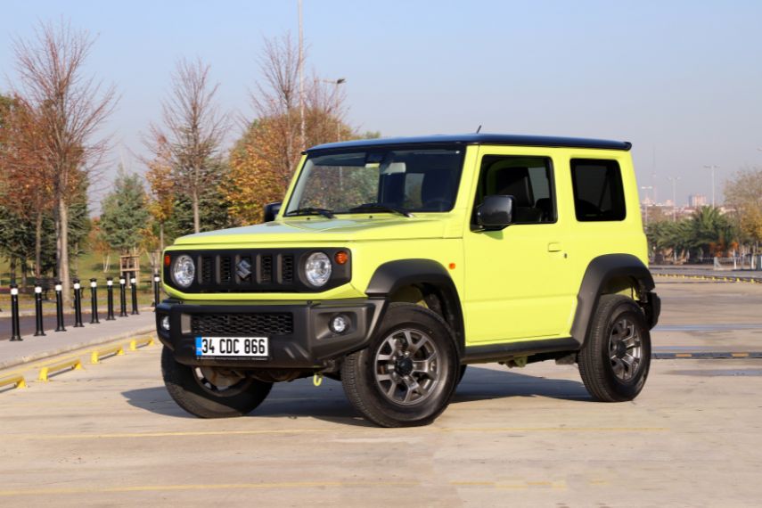 A Suzuki Jimny car