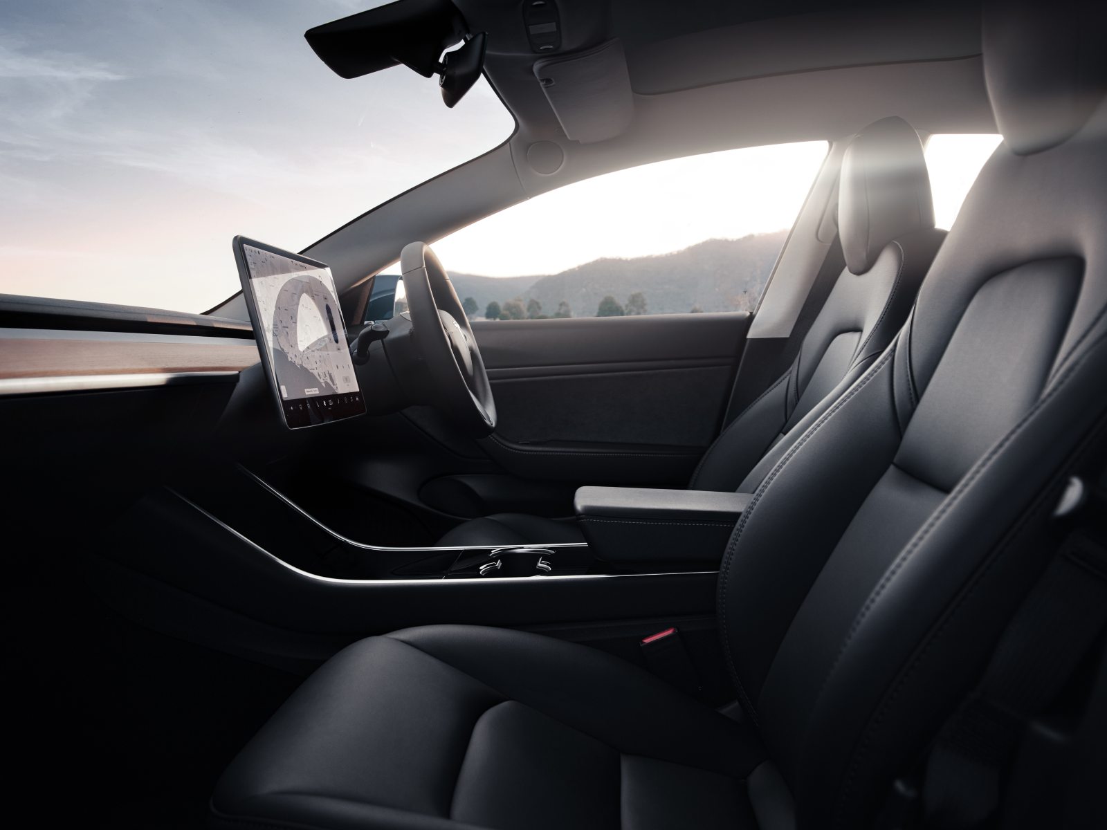 Tesla Model 3 interior