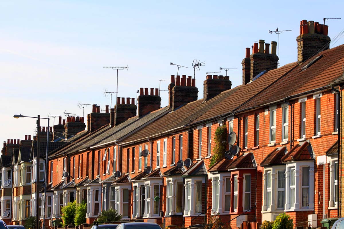 terraced homes