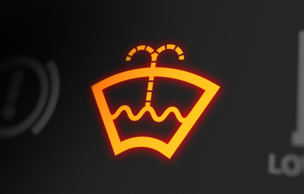 wiper fluid dashboard light