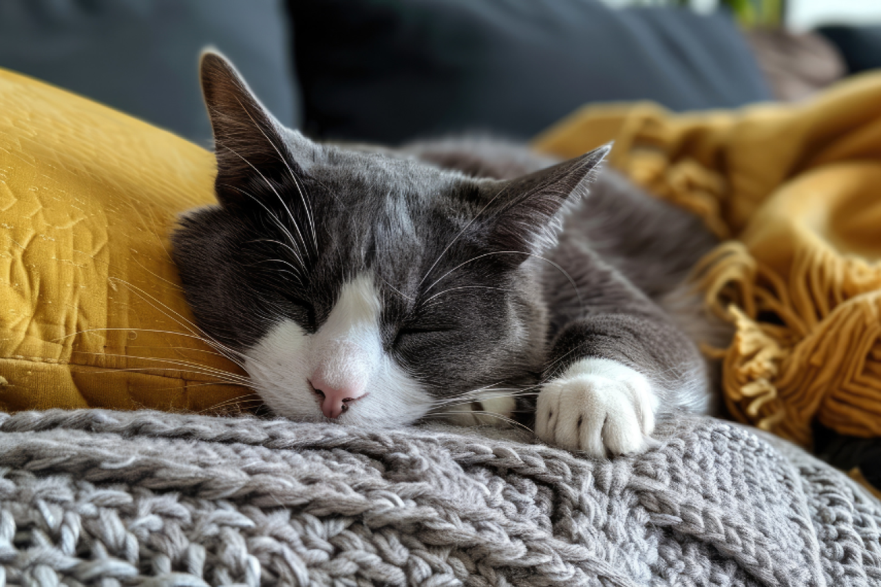 How to keep cats warm in winter