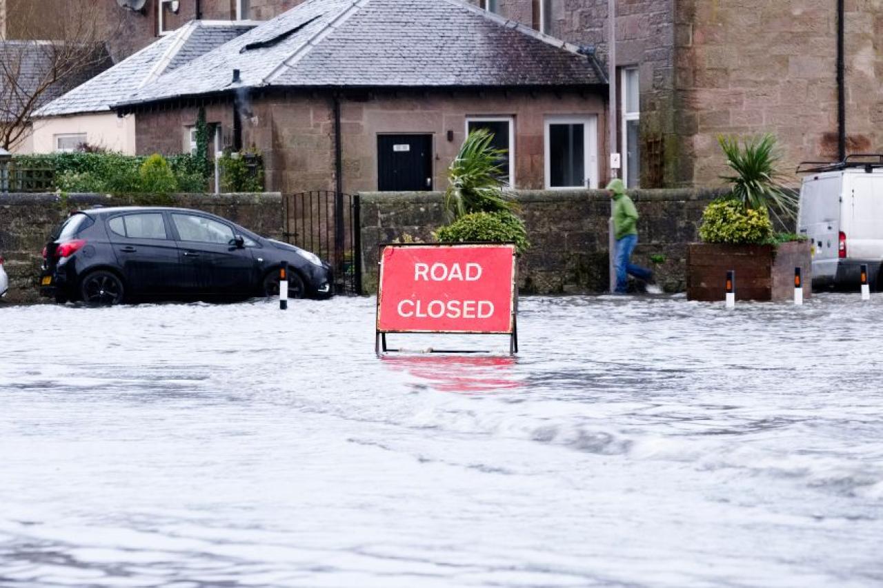 Who is responsible for storm damage to rental property?