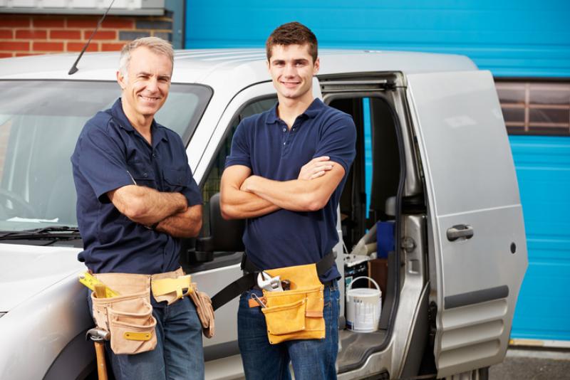 Men with van