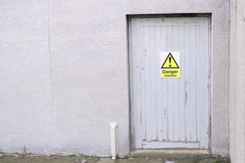 Asbestos door