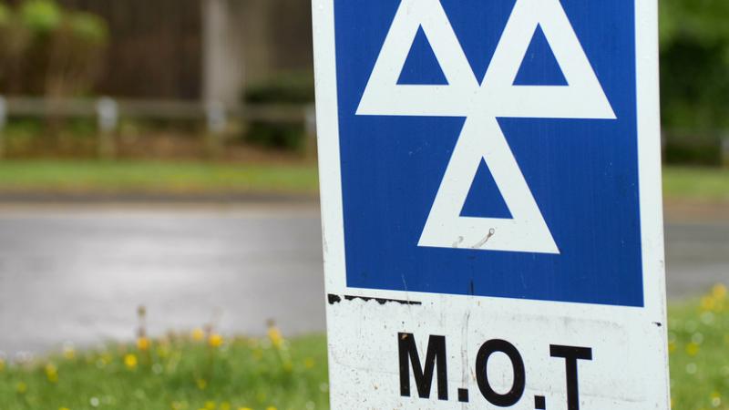 mot-test-centre-sign