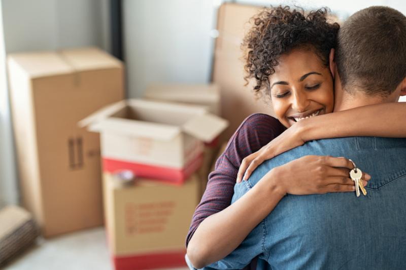 couple first home