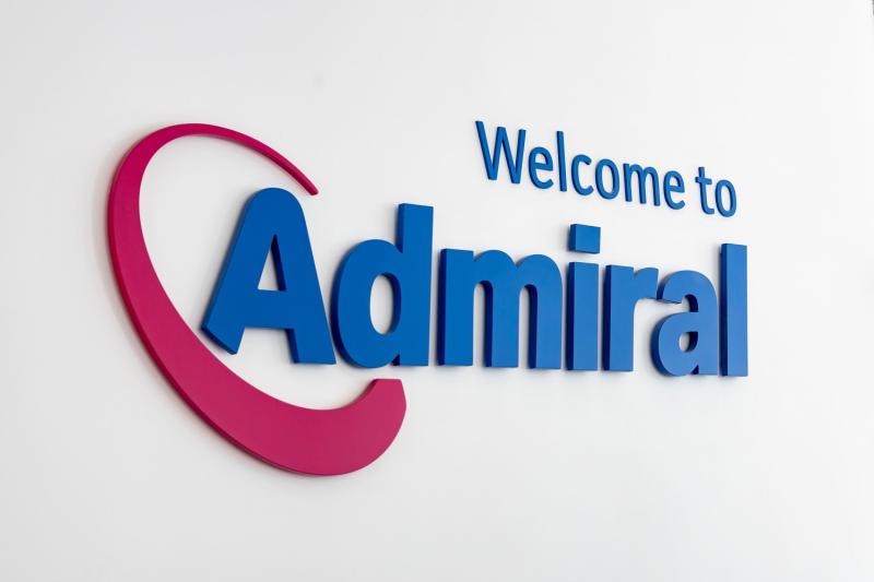 Welcome to Admiral building logo