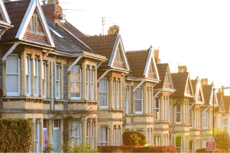 row of houses