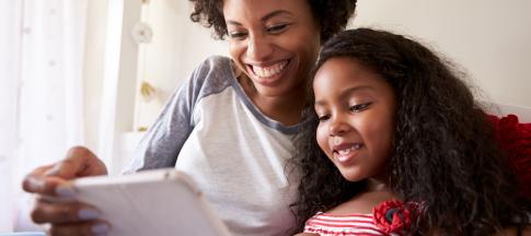 mother-and-daughter-using-a-tablet