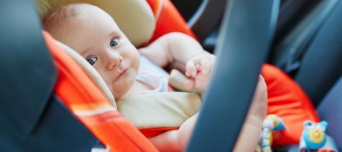 Rear face car seat