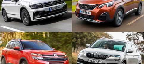 Best used SUVs collage