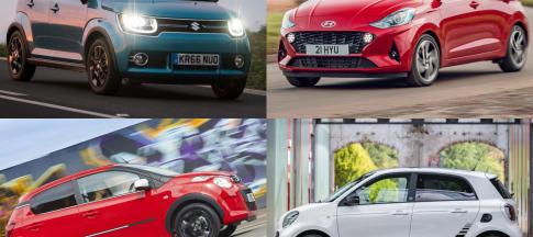 City cars collage