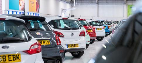 car showroom