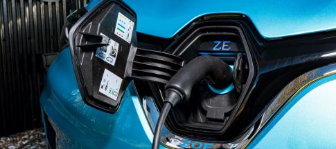 Renault Zoe charging