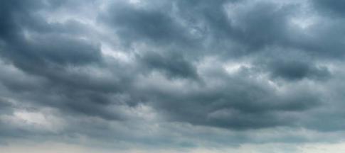 Image of a dark sky over a city