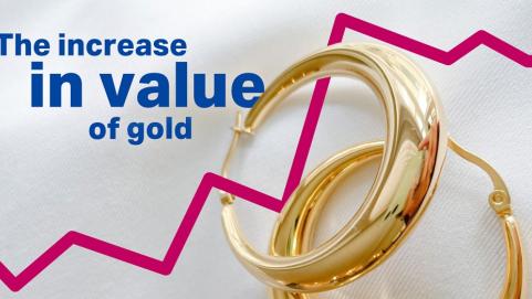 Value of gold graphic
